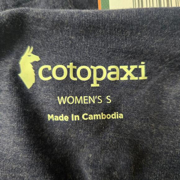 NWT Cotopaxi Paseo Travel T-Shirt Maritime Blue Size Small - Picture 4 of 8
